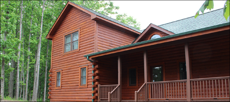Log Home Staining in Cleburne County, Alabama