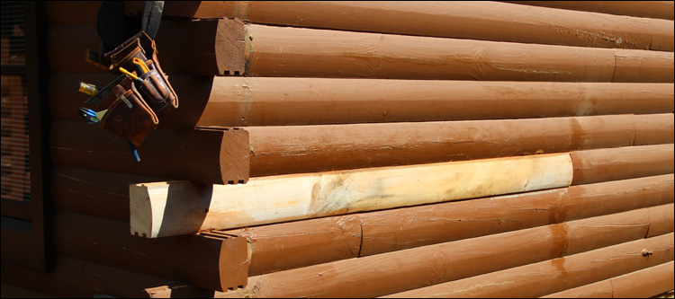 Log Home Damage Repair  Cleburne County, Alabama
